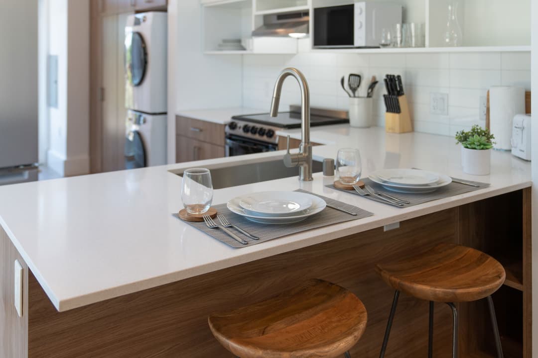 Single family studio™ kitchen and interior home features