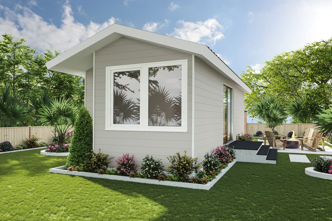 Single family studio™ exterior home features