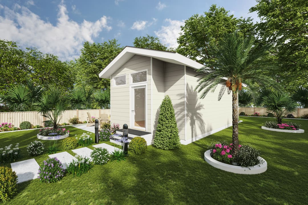 Single family studio™ exterior home features
