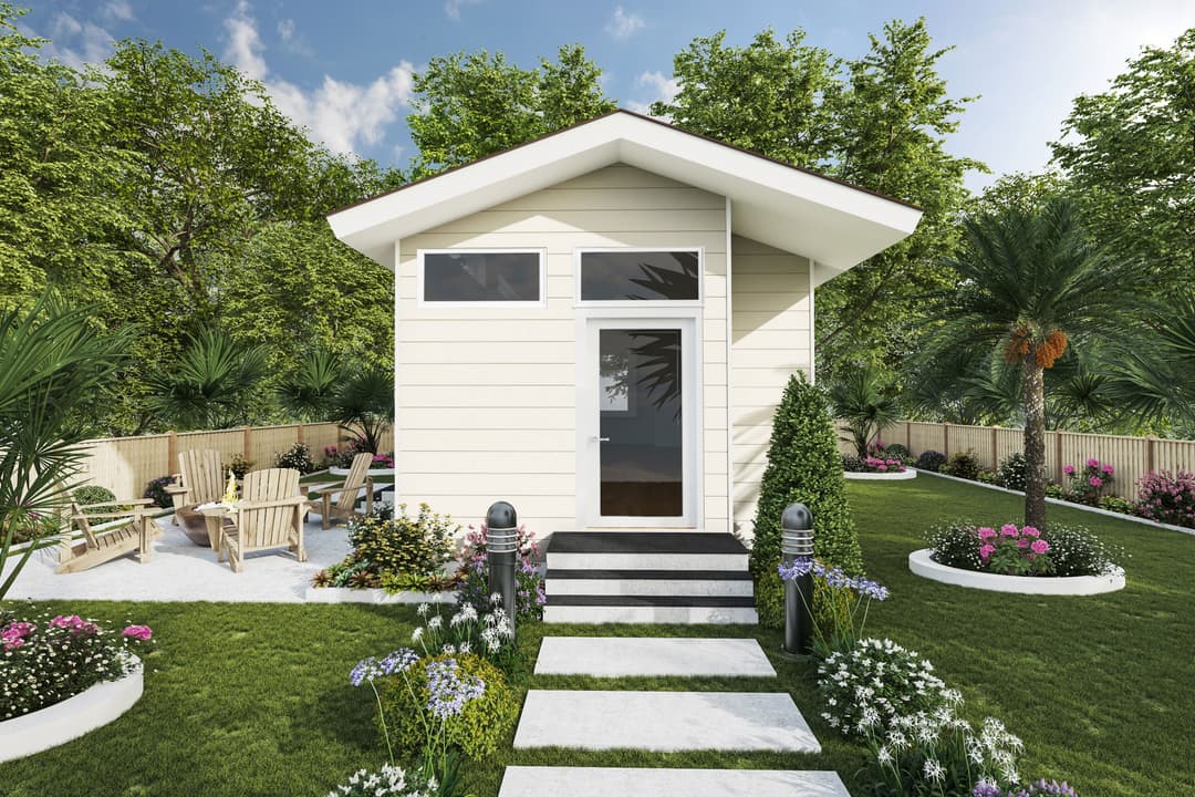 Single family studio™ exterior and hero home features